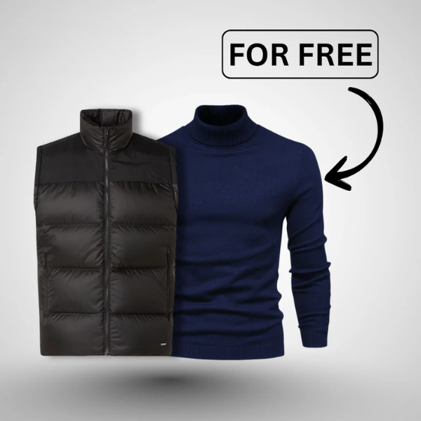 Gilet Doudoune 700-Fill + Pull Gratuit (DESTOCKAGE)
