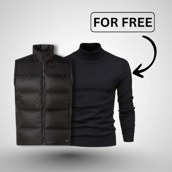 Gilet Doudoune 700-Fill + Pull Gratuit (DESTOCKAGE)